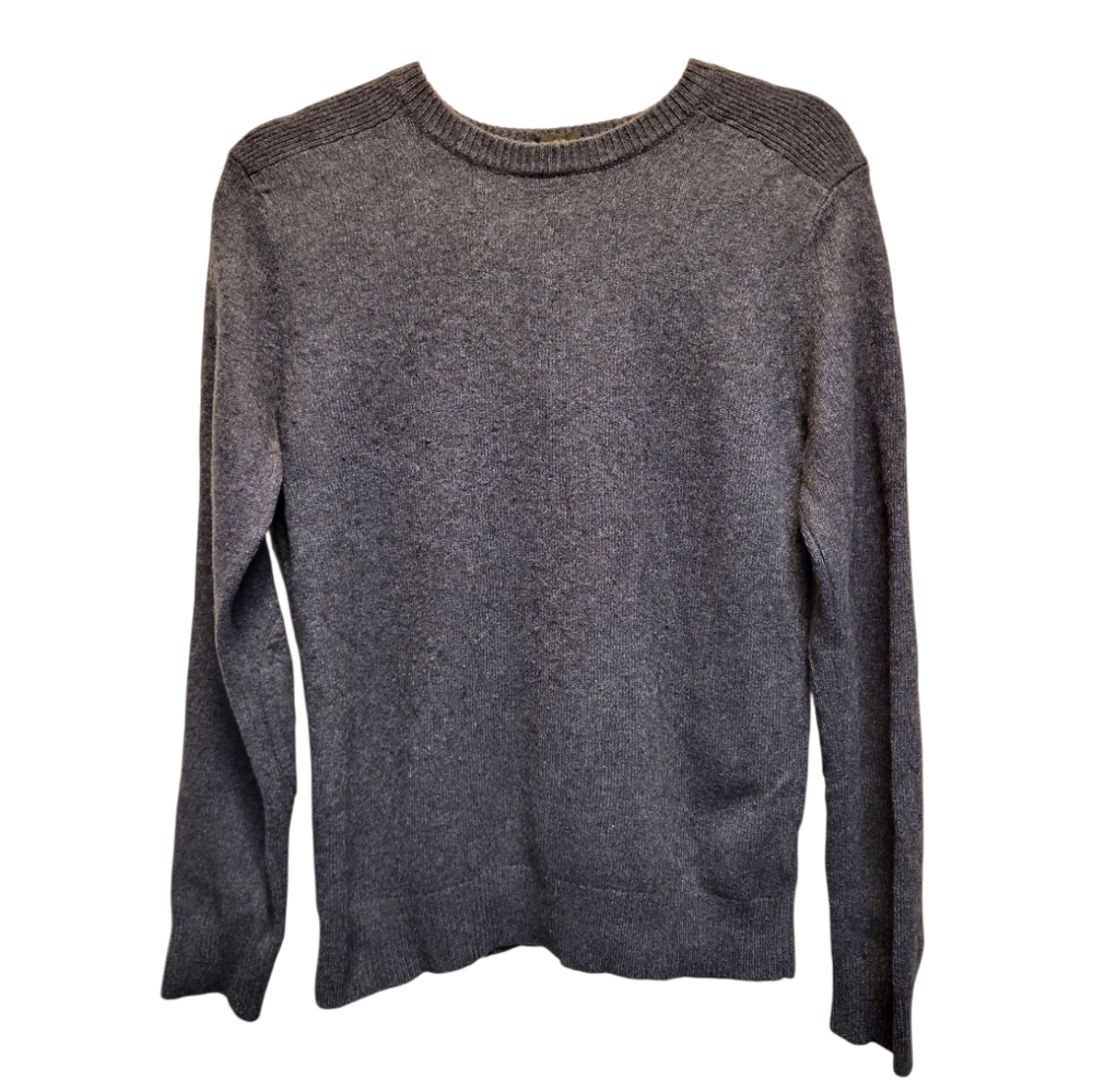 J. Crew Mens Blue Slim Merino Wool / Alpaca Blend Crew Neck Sweater - Size M